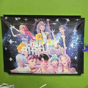 K pop demon hunters party supplies